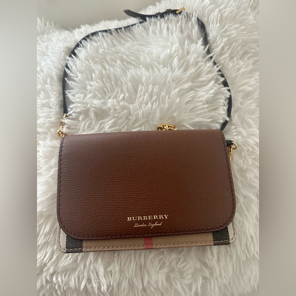 Cross-Body Burberry Bag - Excellent Condiiton
